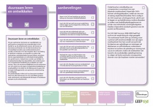 Scherm: Duurzaam leren en ontwikkelen