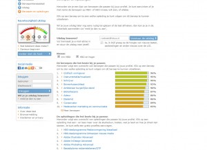 LOI Beroepsinteressetest; uitslag beroepen en opleidingen