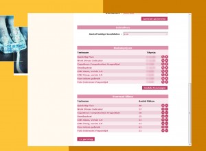 Overzicht modules